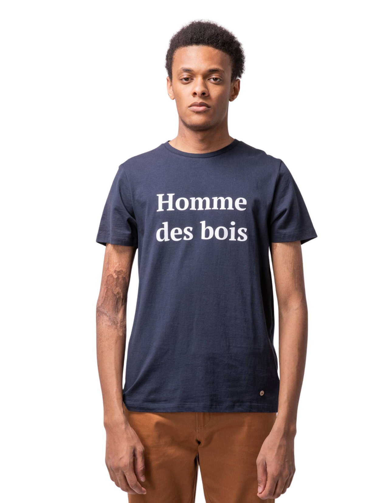 T-Shirt Faguo Arcy Homme des Bois Manches Courtes Homme