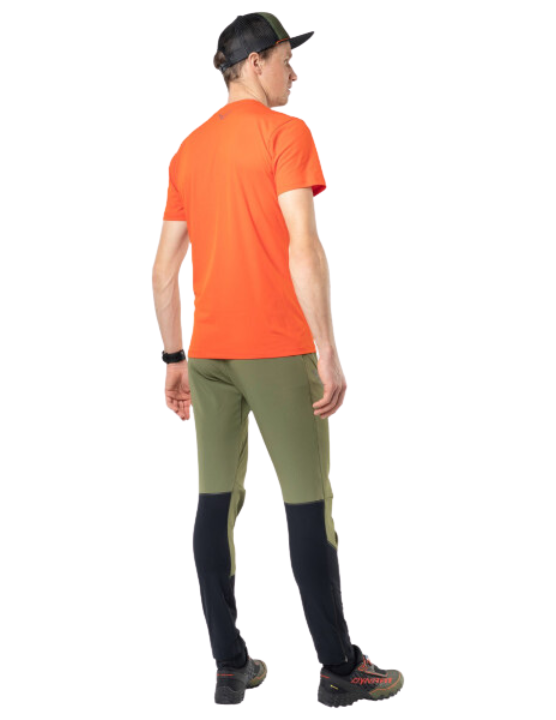 Chemise Trail Running DYNAFIT Traverse 2 - Homme Taille M - Vert - Manches Courtes