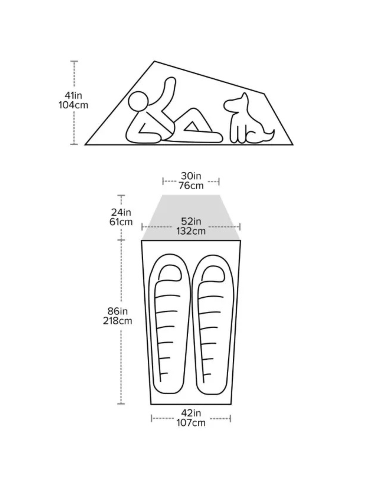 Big Agnes C Bar 2 Zelt