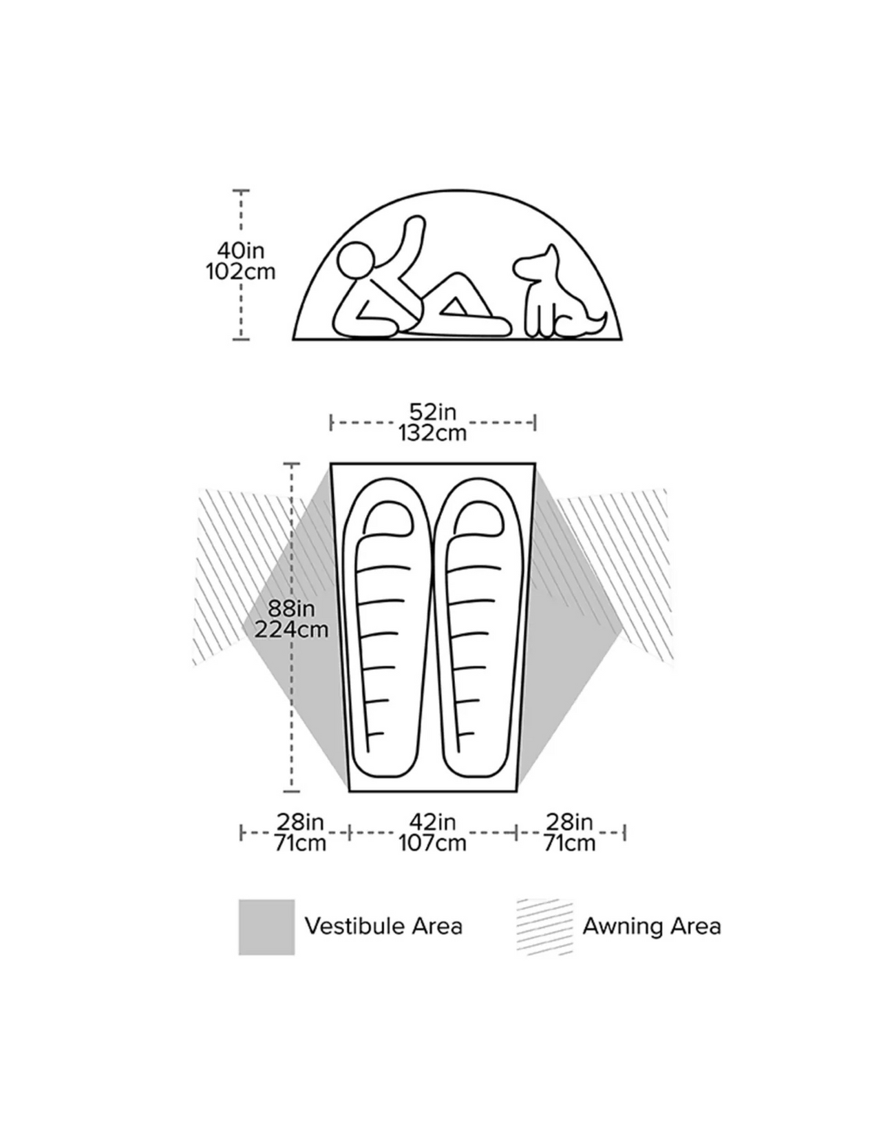 Big Agnes Copper Spur HV UL 2 Bikepack-Zelt