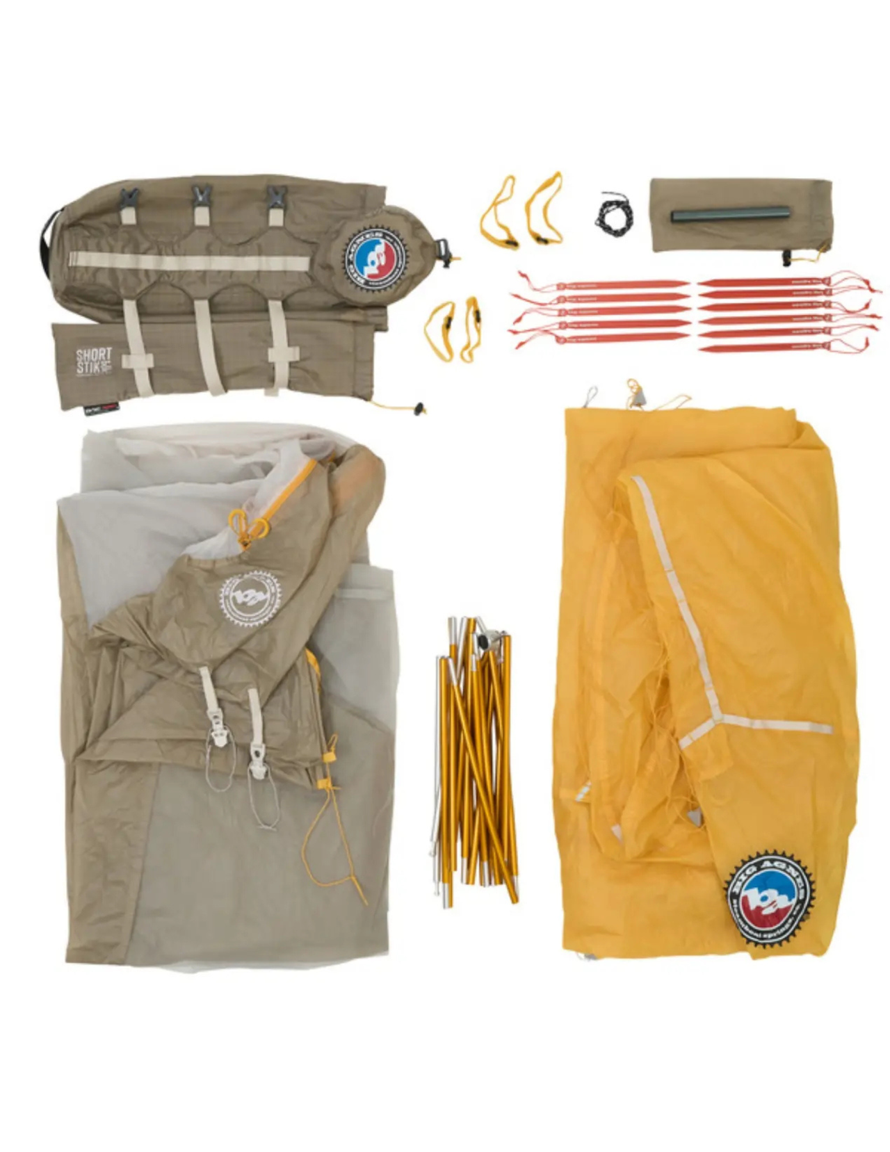 Tente Big Agnes Fly Creek HV UL1 Bikepack Solution Dye