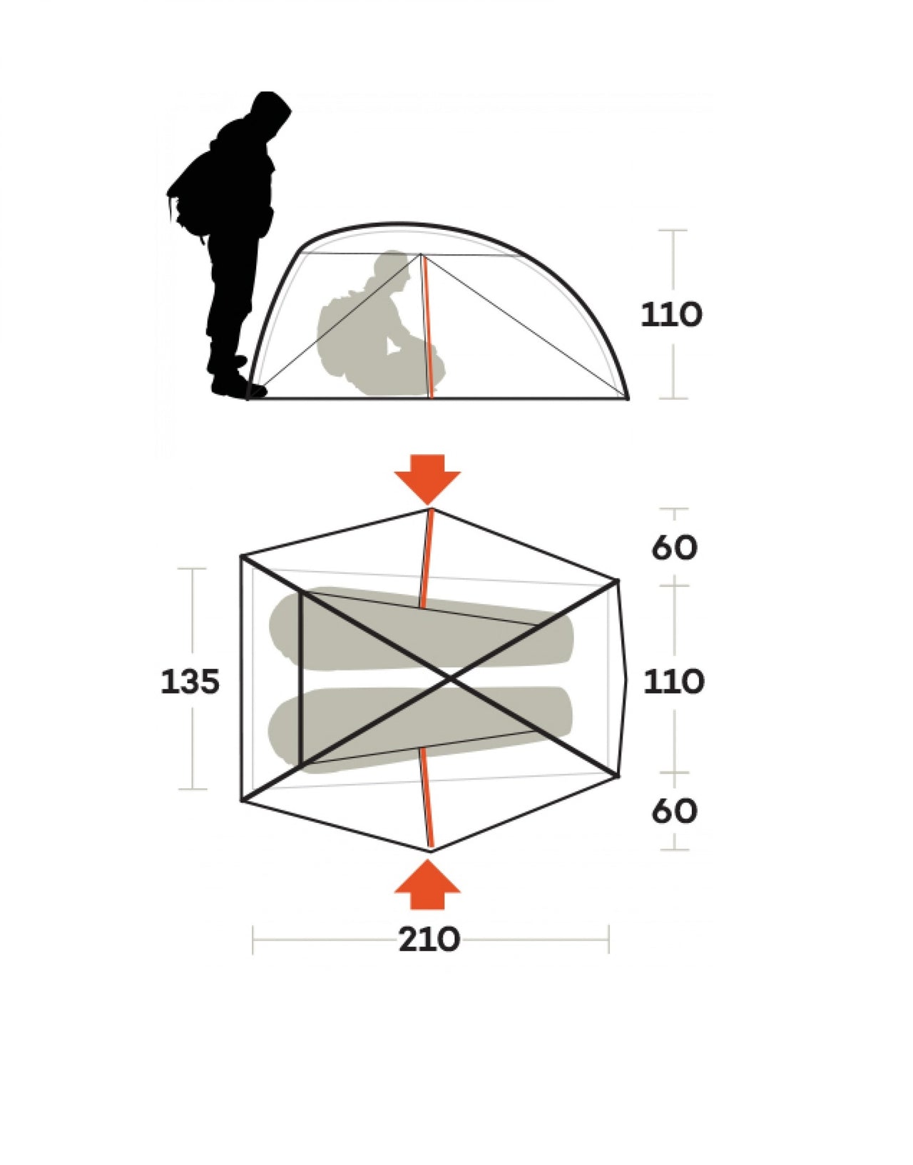 Ferrino Nemesi 2 Pro 2025 Zelt