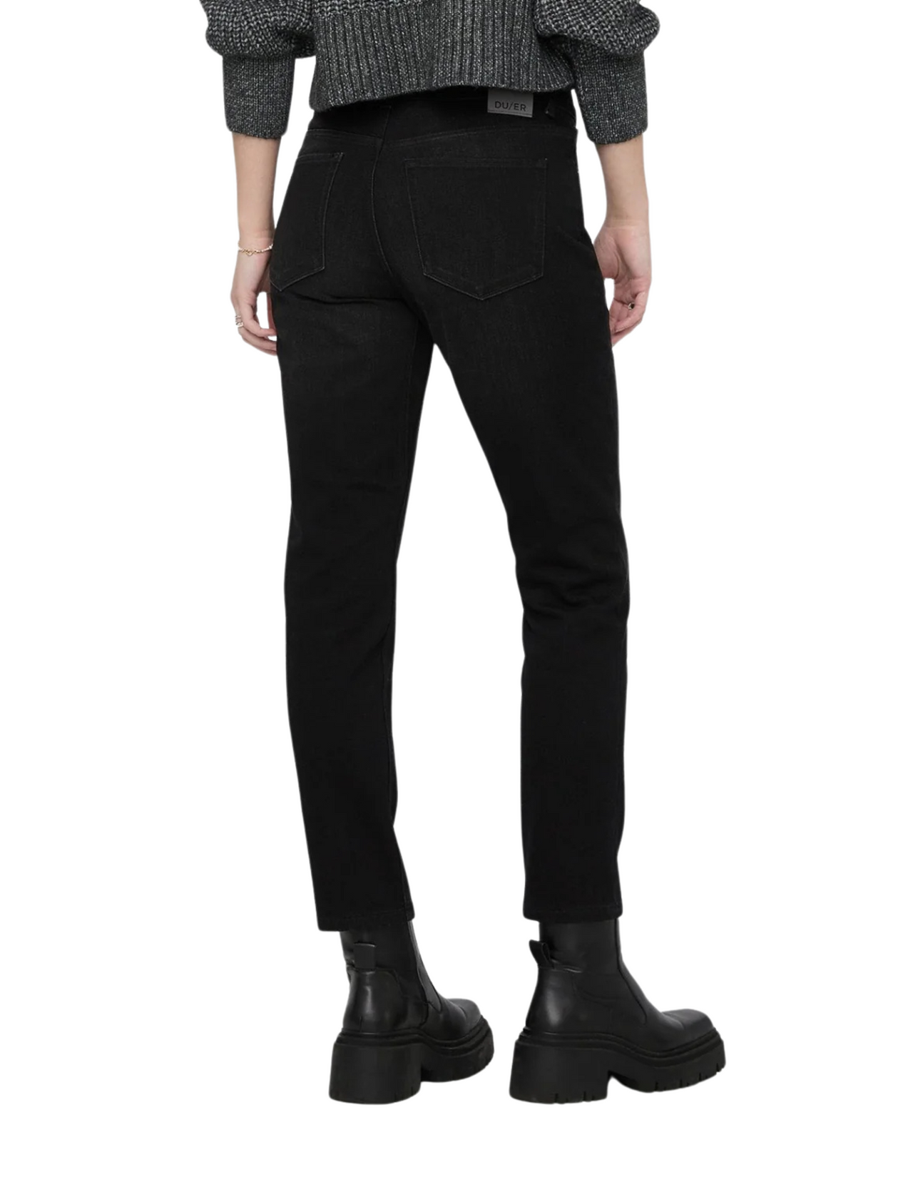 Jean Duer Tech Fleece Denim Girlfriend Woman