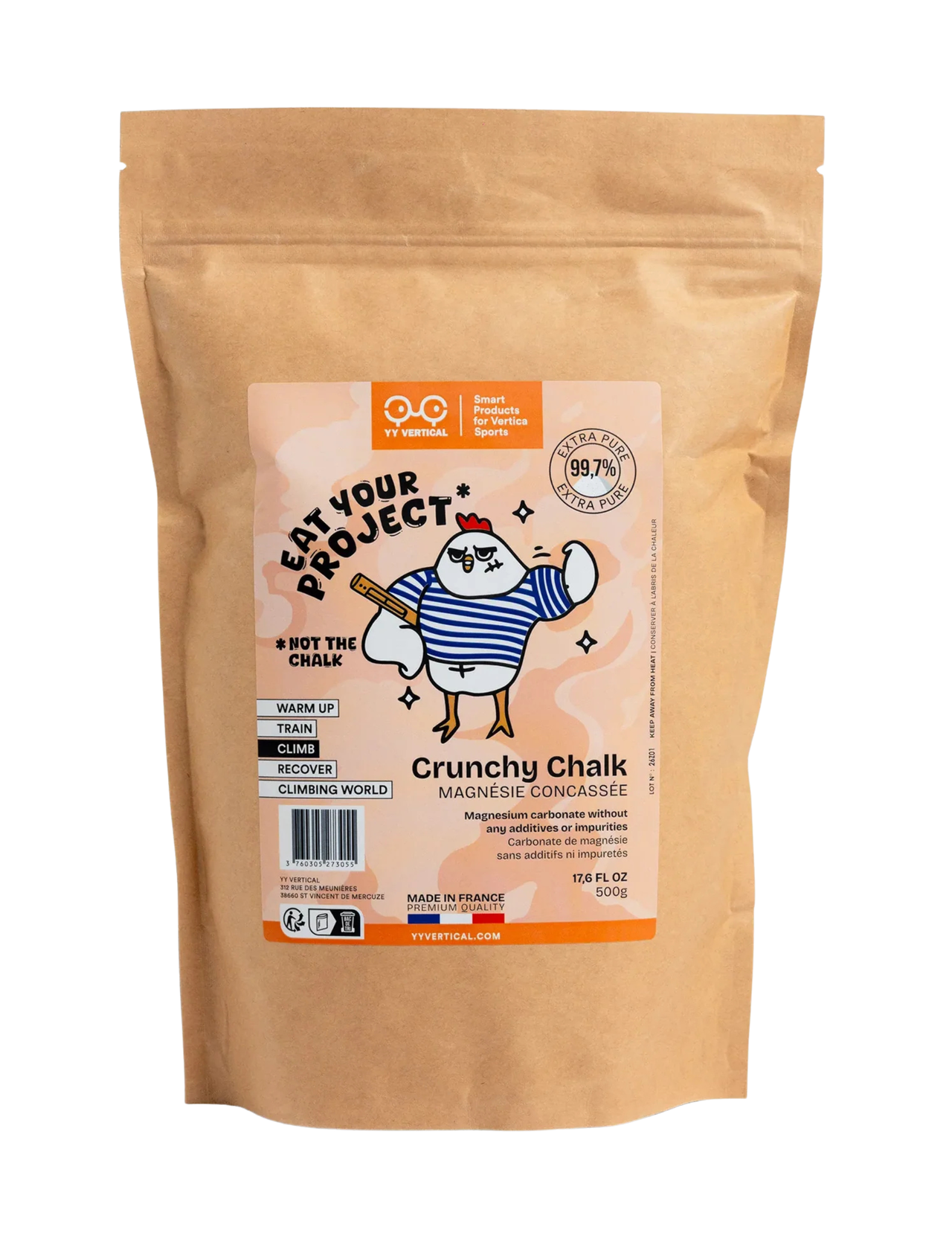 Magnésie en poudre YY Vertical 500 g