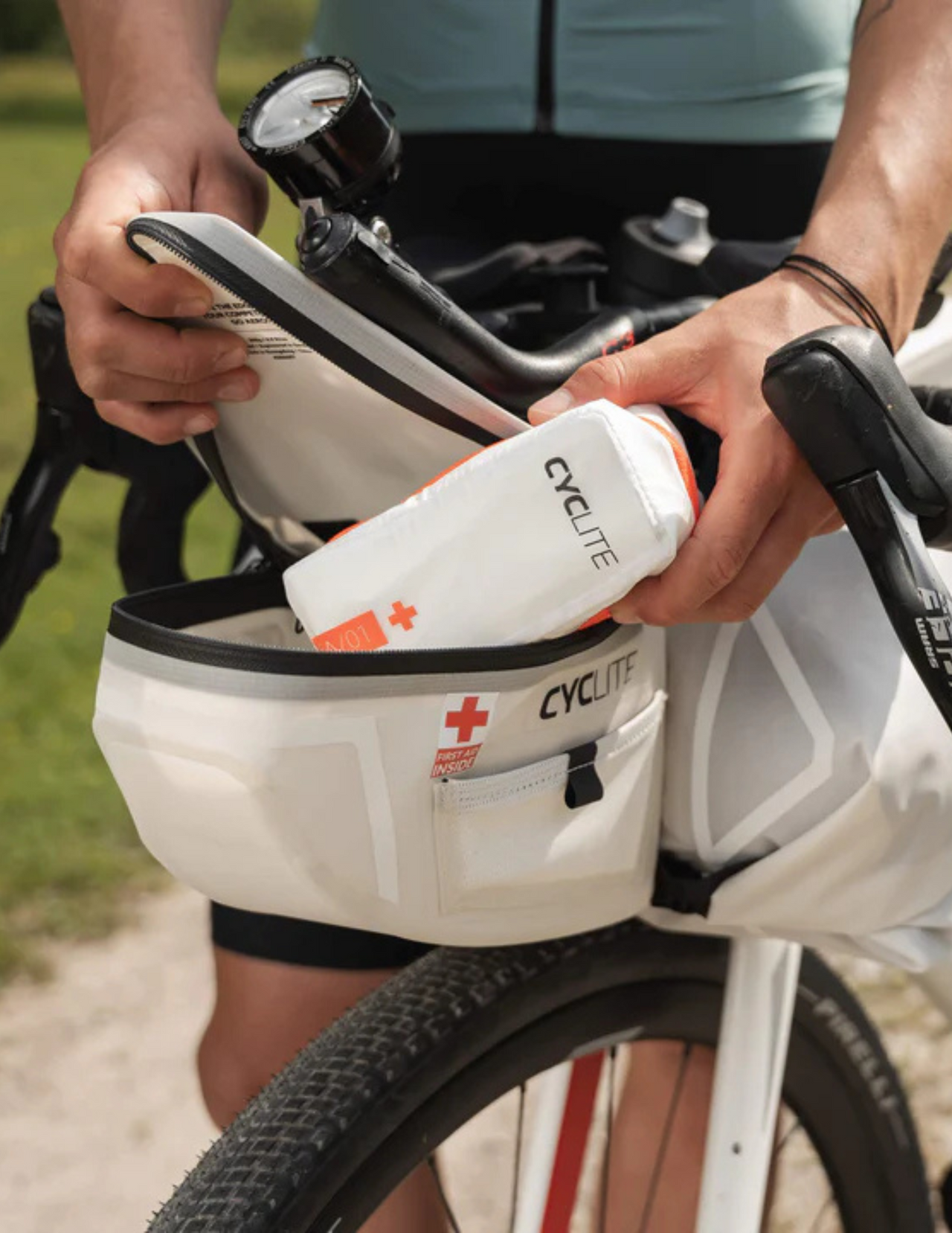 erste hilfe mountainbike CYCLITE Erste-Hilfe-Set für Radfahrer ,Bikepacking-Taschen