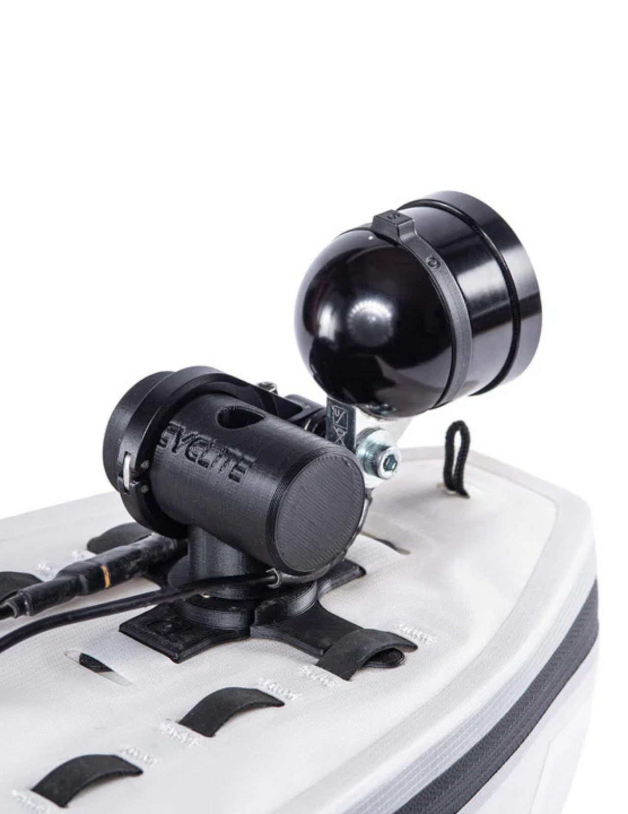 Fixation de Lampe/GPS Cyclite pour Sacoche de Guidon Aero