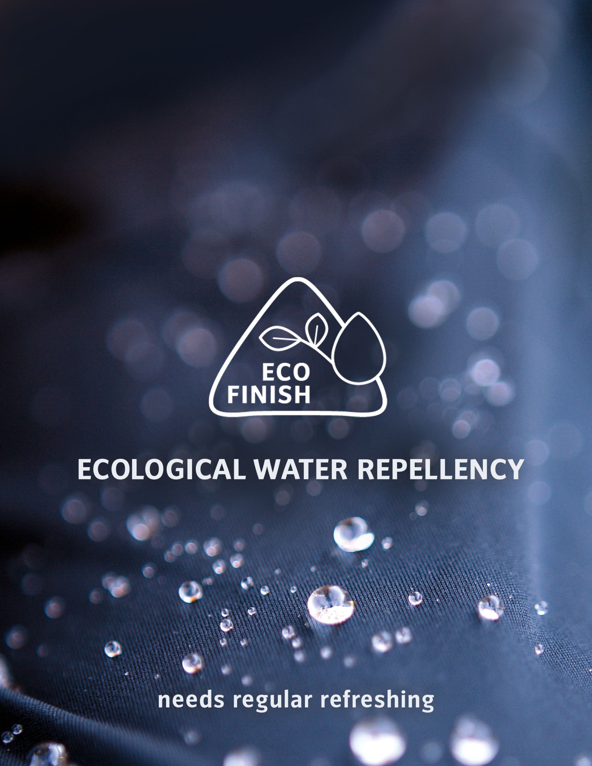 Sac de Couchage Vaude Selun 1300 SYN, détail tissu éperlant