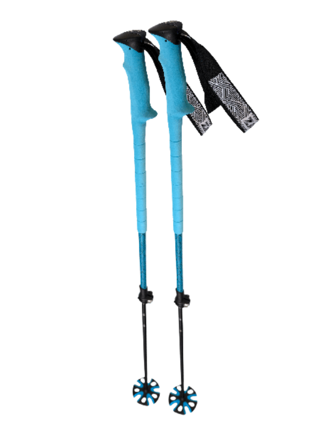 ZAG Bâtons de Skis de Randonnée Zag North Vario Bleu ,Bâtons de ski de ...