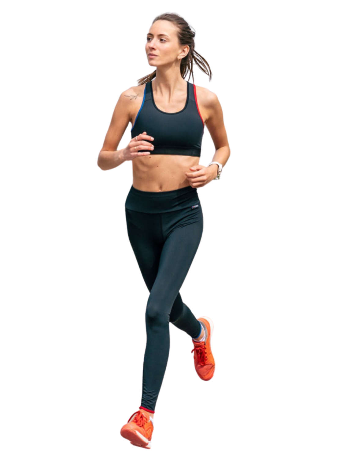 COUREUR DU DIMANCHE Brassière de Running Coureur du Dimanche Noir