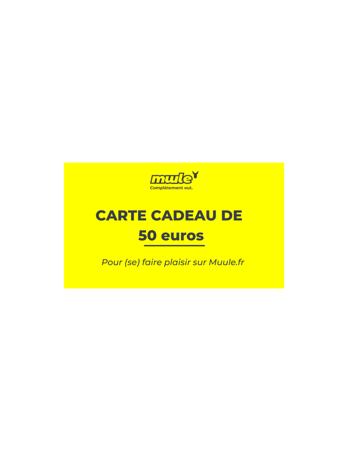 Mule regalo regalo 50 €