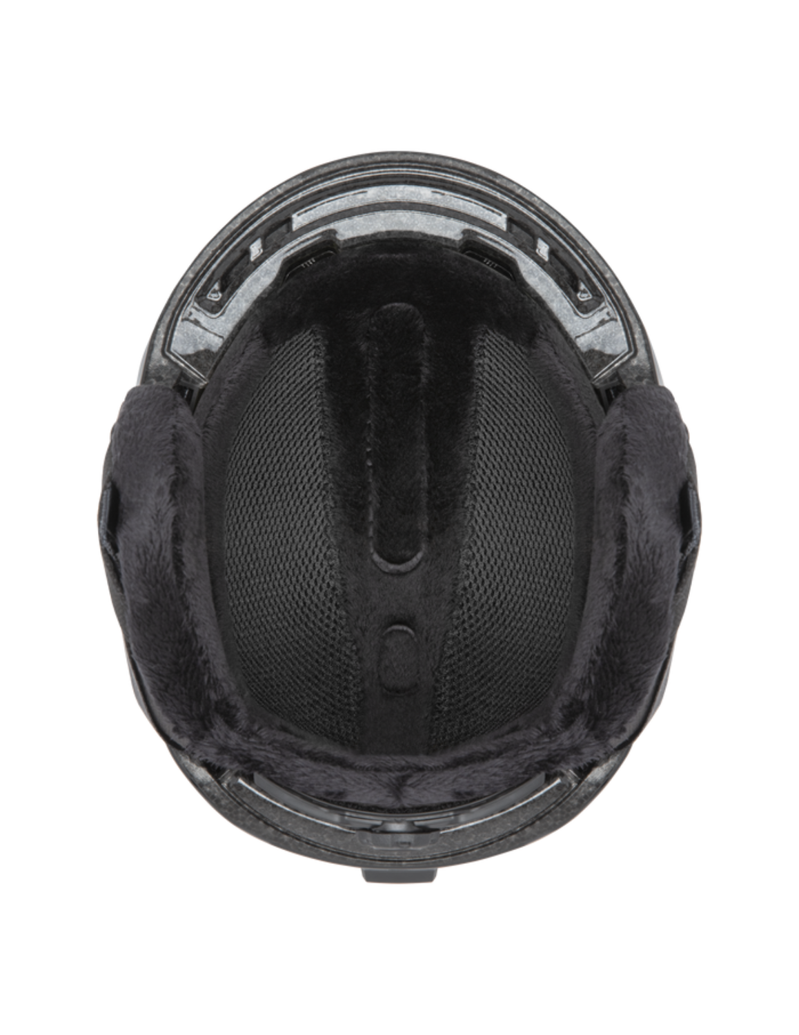 Casque de ski pour enfant SMITH Glide Jr Noir : doublure duveteuse chaude et confortable