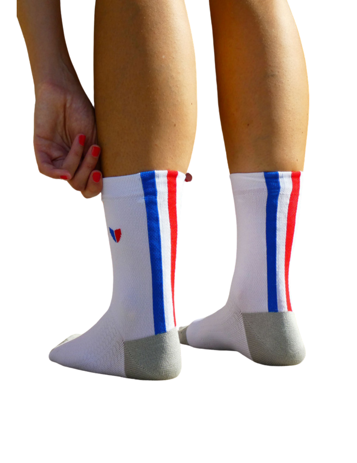 VOSSOT Chaussettes vélo homme femme 2 paires, chaussettes respirantes VOSSOT Chaussettes vélo homme femme 2 paires, chaussettes respirantes