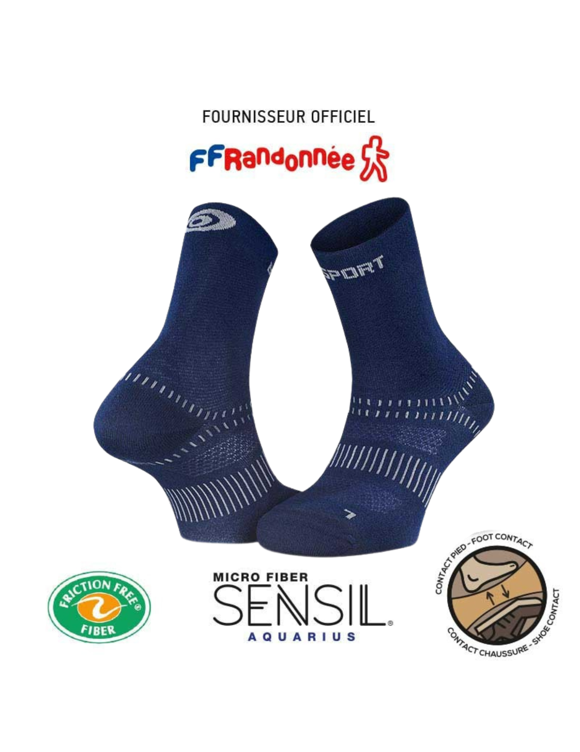 BV Sport Double Evo Wandersocken