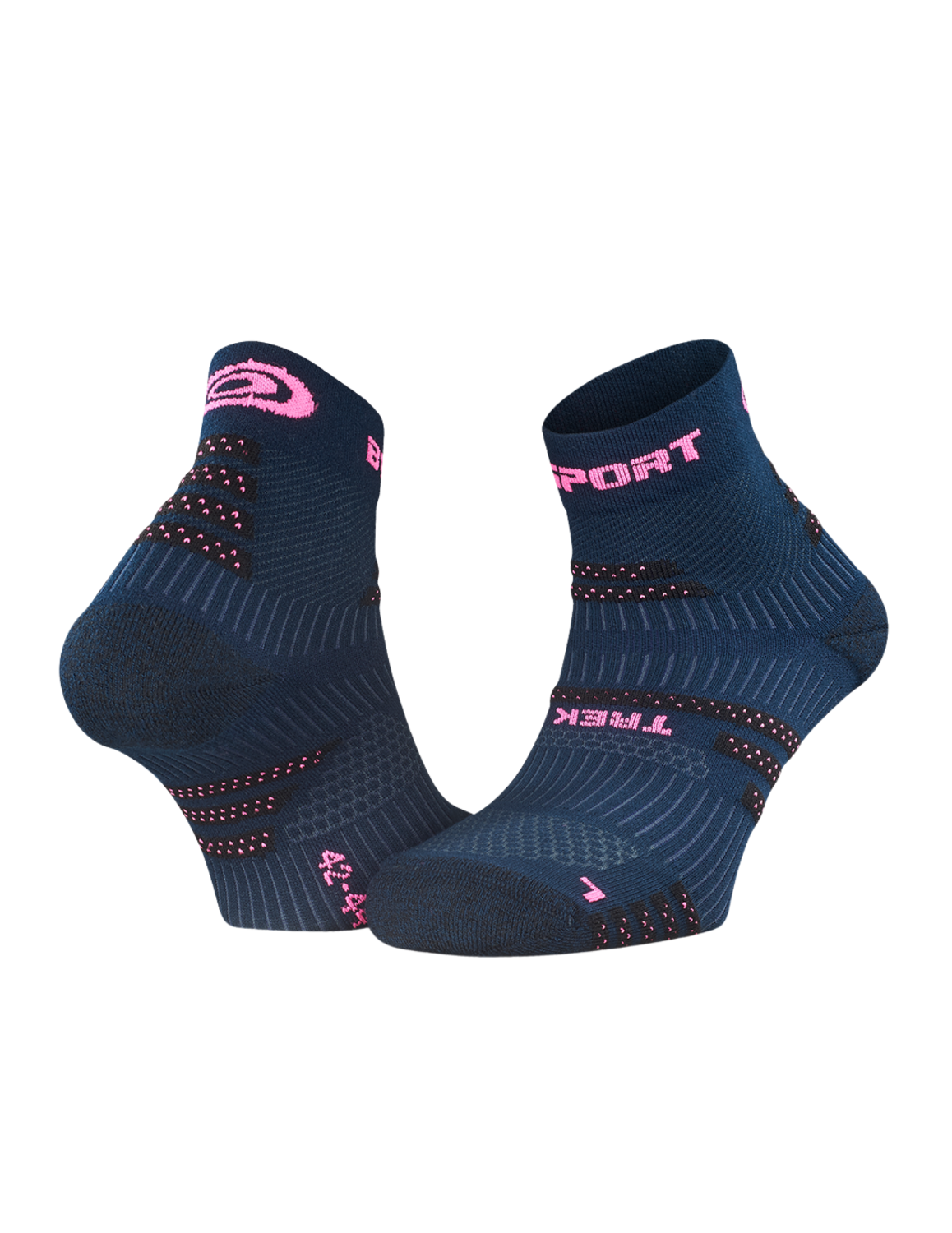 Chaussettes à Paillettes 'Marraine' – Taille Unique 36-42, Message Brillant, Coton Élastique