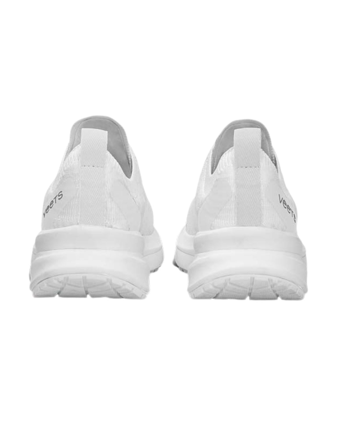 Chaussures de Running Veets Transition Knit Mif 1 Unisexe Blanc, vue arrière