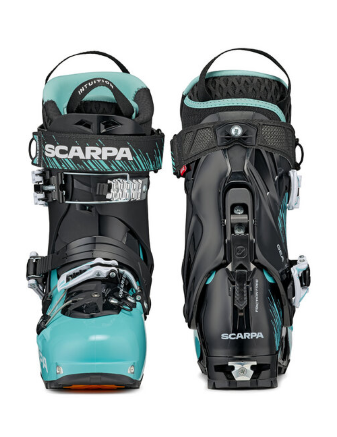Chaussures de ski de randonnée SCARPA Gea pour femme, boucles de serrage ultra-précises