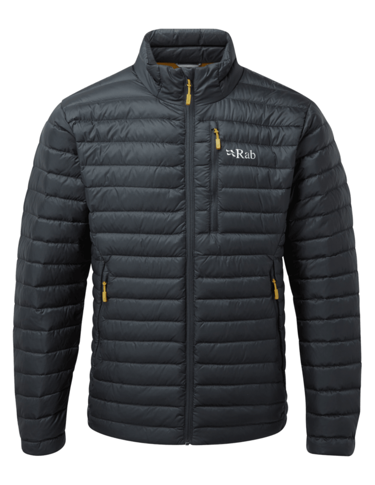 Doudoune RAB Microlight Beluga : duvet recyclé et tissu Pertex Quantum