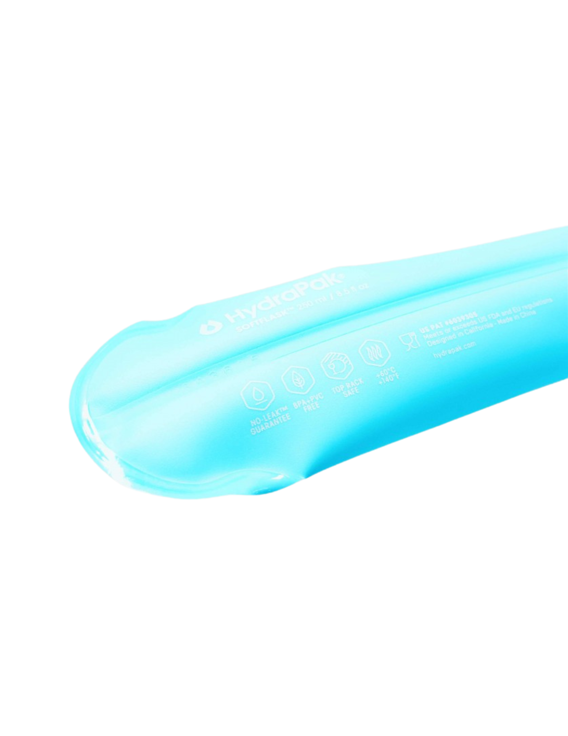 HydraPak SoftFlask, Faltbare Trinkflasche, Für Gel, Wasser, Elektrolyte, BPA-frei, TPU