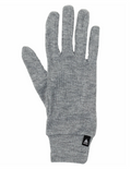 Gants de running ODLO Active Warm Steel Grey Melange : vue dessus