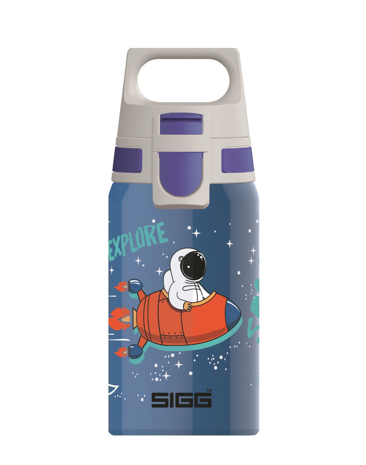 Gourde Inox pour enfant Sigg Shield One Space Inox