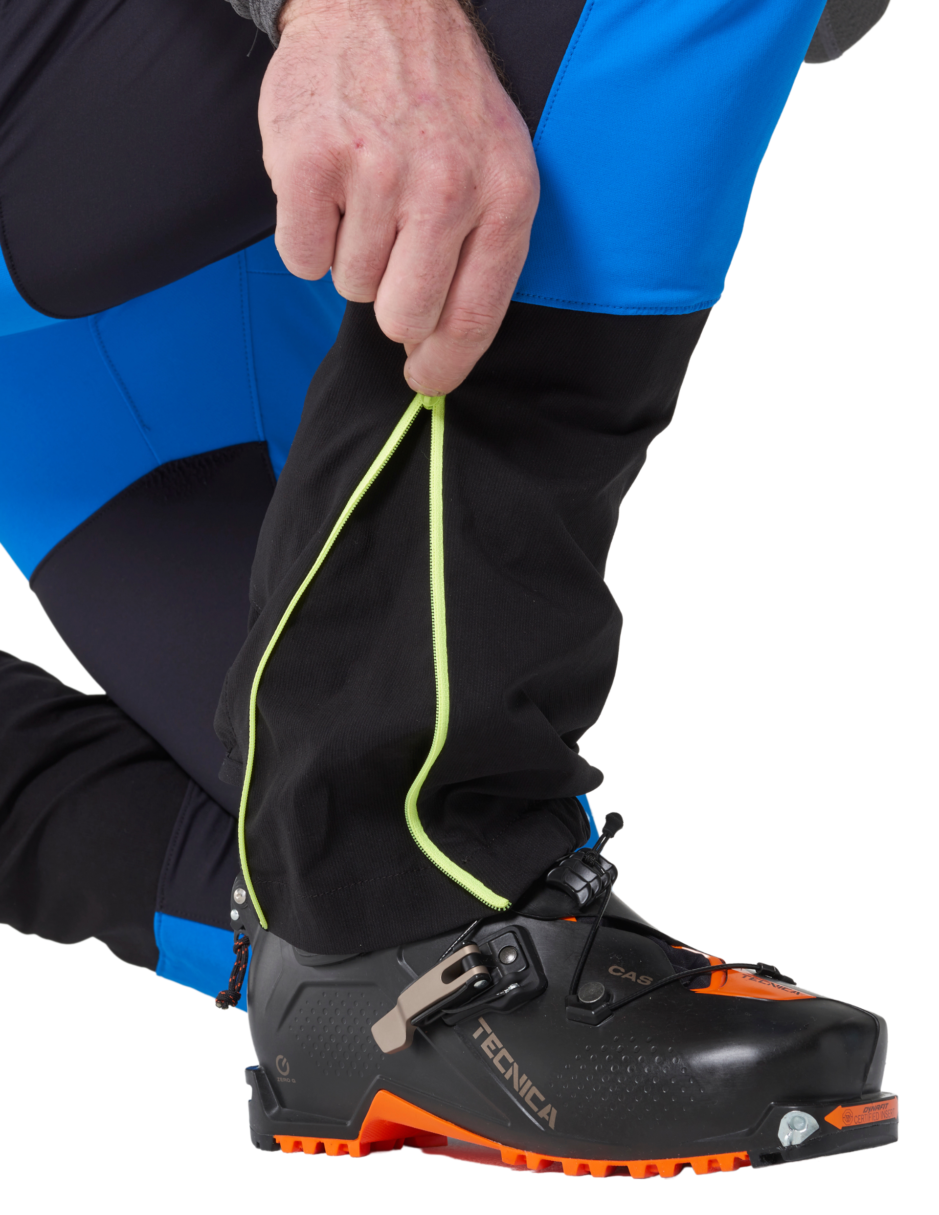 Pantalon de ski de rando MILLET Pierra Ment'XCS : zips en bas des jambes
