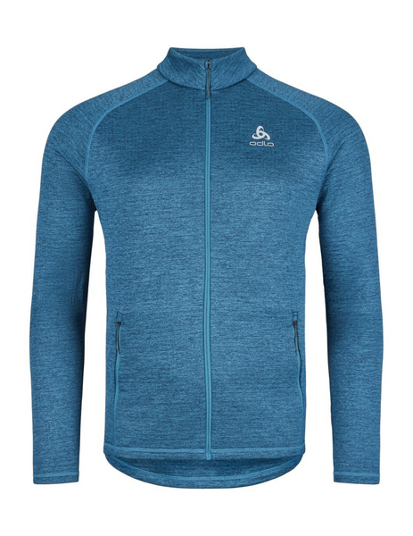 ODLO Odlo Tencia Zip Men's Fleece Saxony Blue Melange ,Men's