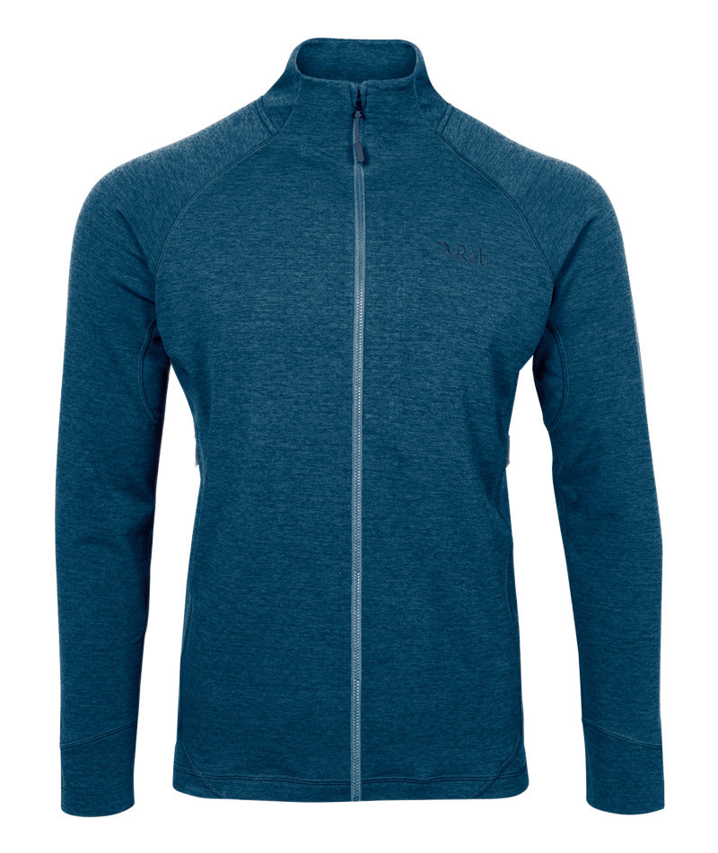 Polaire Rab Nexus Full-Zip Homme Bleue, vue de face