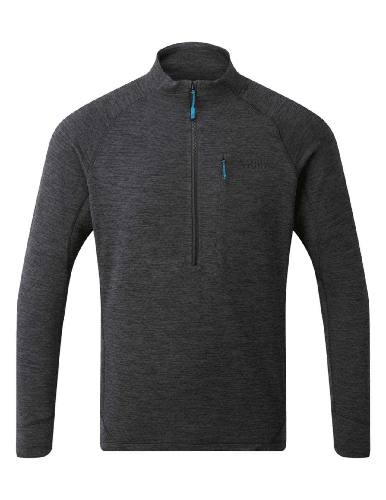 Polaire pour homme Nexus Pull On noire avec zip d'aération