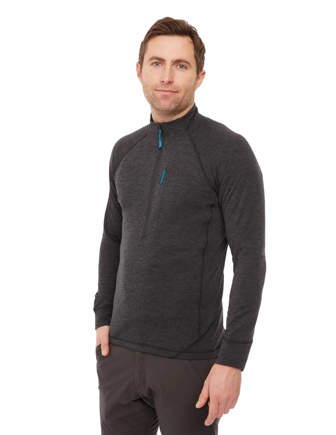 Polaire pour homme Nexus Pull On noire en tissu polaire stretch