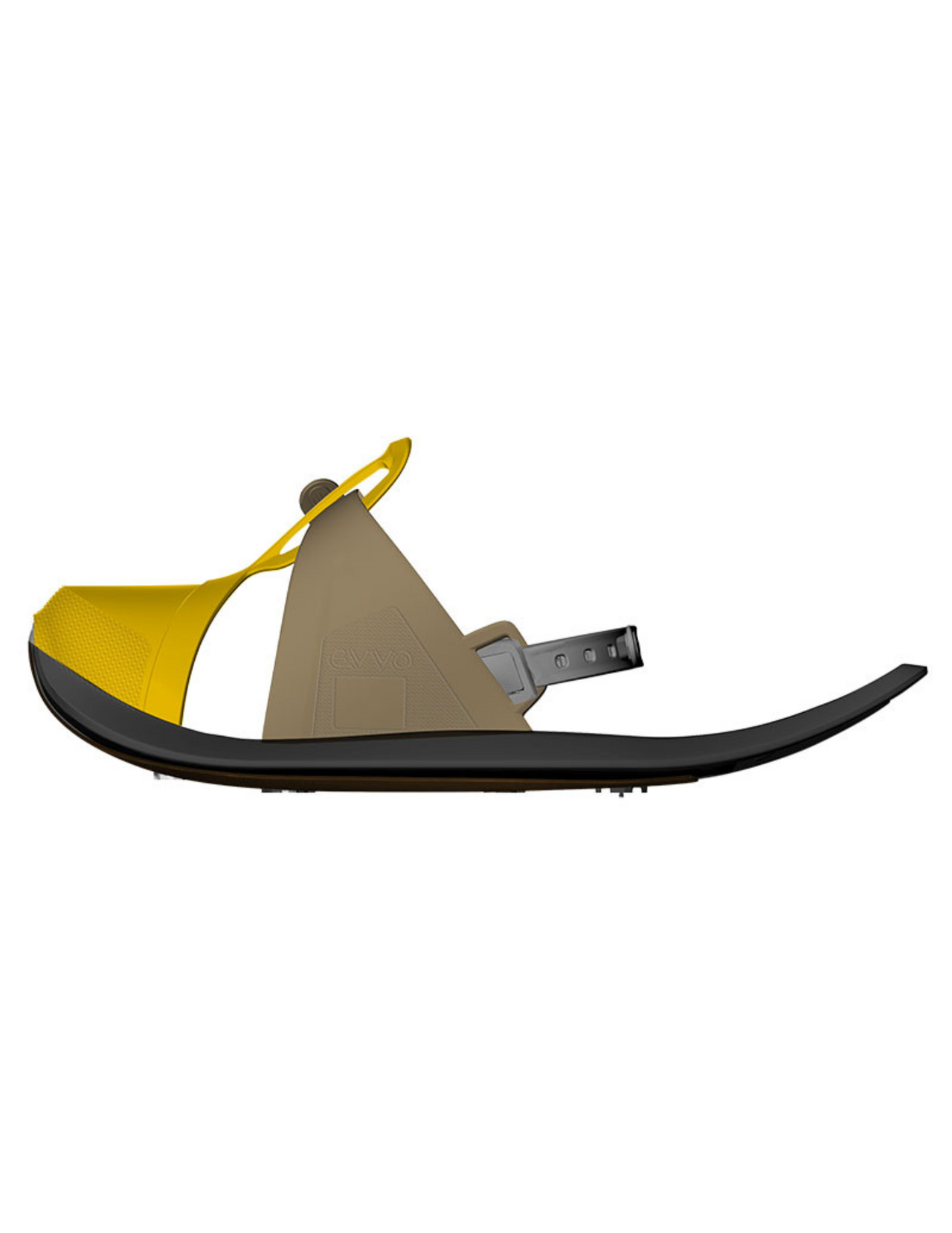 Raquettes à Neige Evvo Toree, jaune, vue de profil