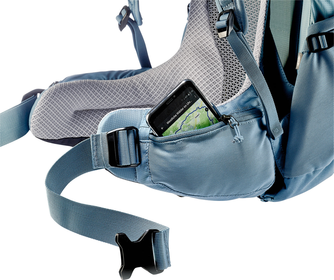 Stabilisateurs de hanches avec rangements du Deuter Futura 30SL 