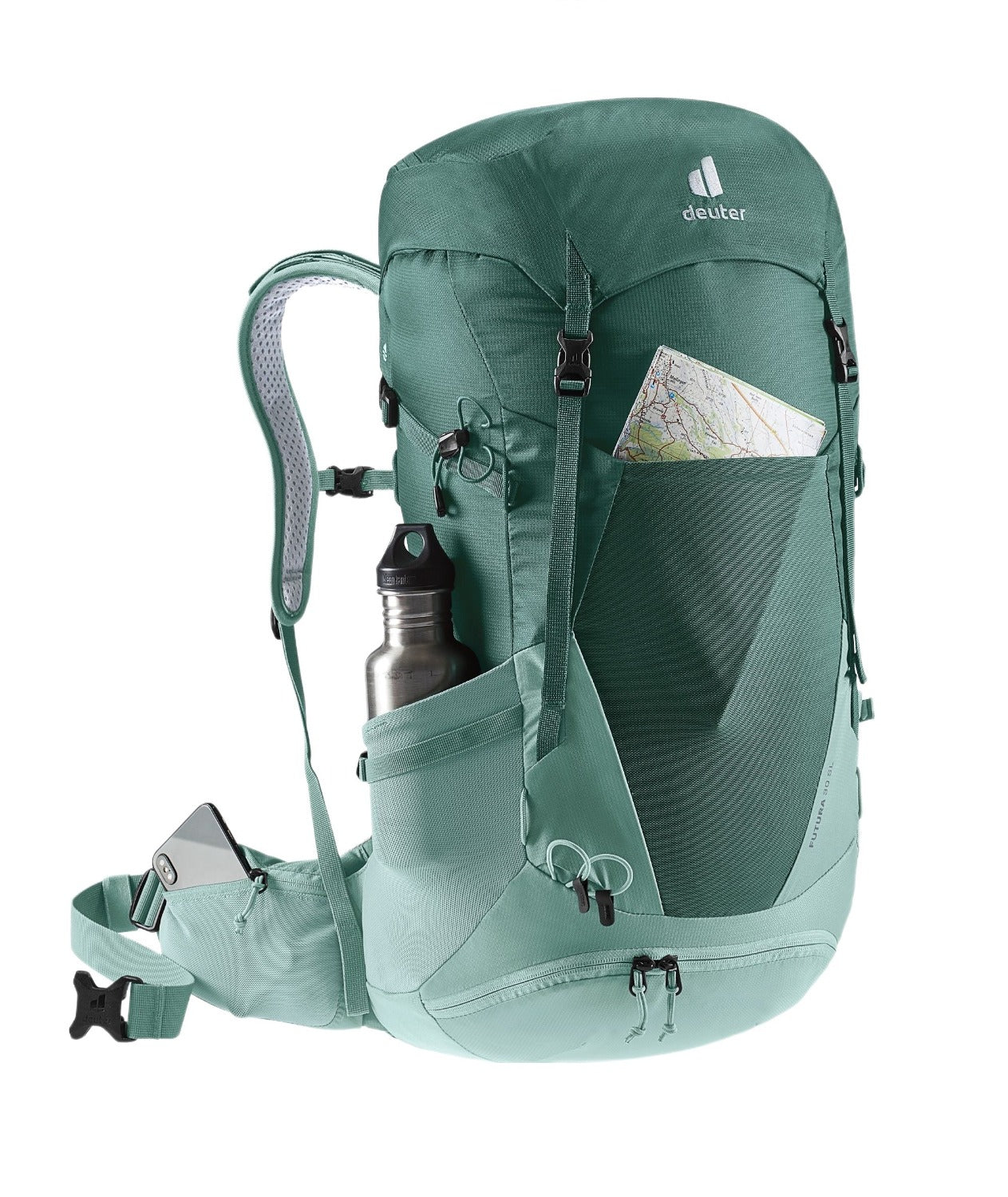 Poches extérieures du Deuter Futura30 SL 