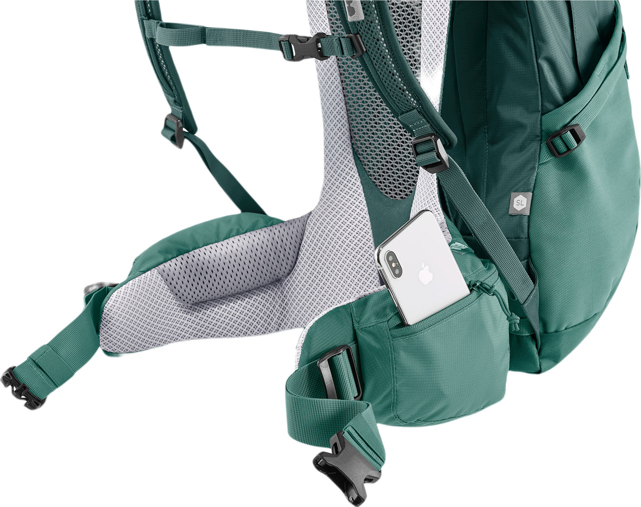 Stabilisateurs de hanches avec rangements du Deuter Futura Pro 34 SL