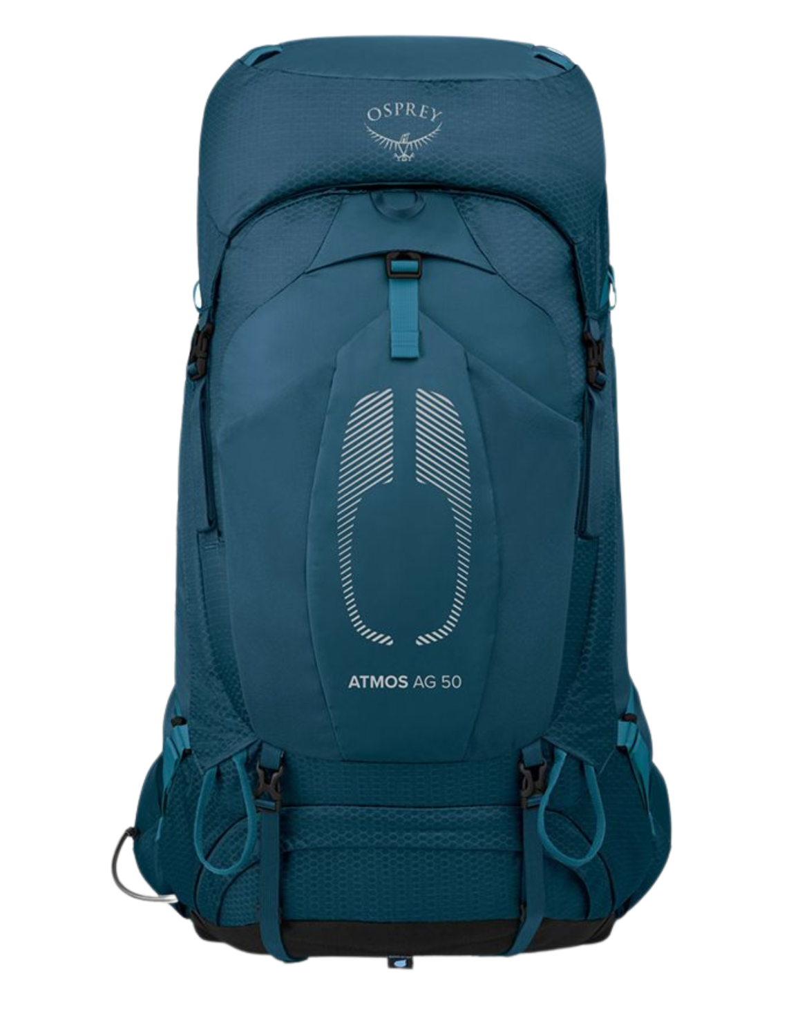 Sac à Dos de Randonnée pour homme Osprey Atmos AG 50, vue face