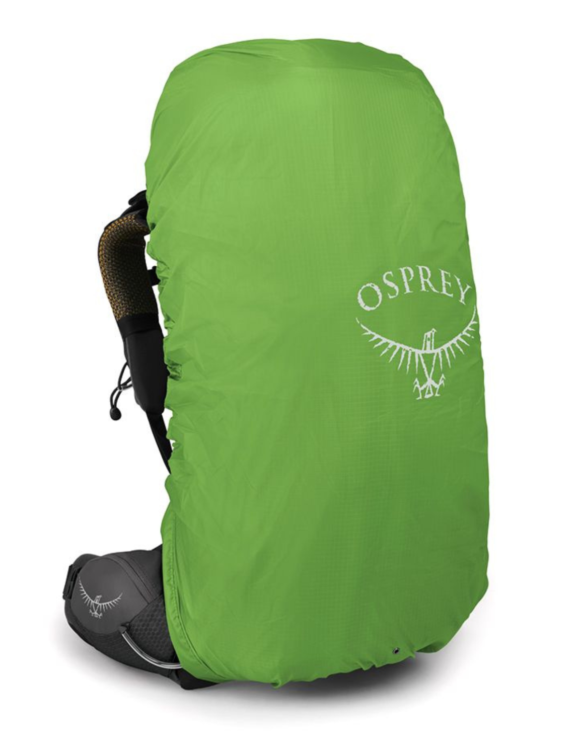 Sac à Dos de Randonnée pour homme Osprey Atmos AG 50, vue housse de pluie