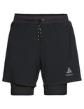 Short de Running 2-en-1 Odlo Axalp Trail 6" Homme avec sous-short intégré