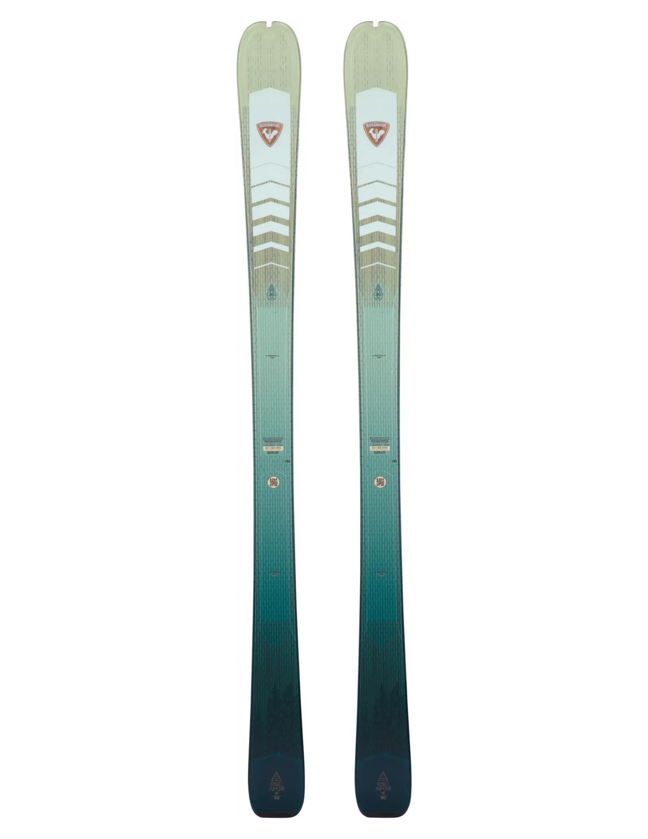 Skis de Randonnée ROSSIGNOL Escaper 80 Open Femme :  modèle parfait pour les skieuses souhaitant progresser en Touring.