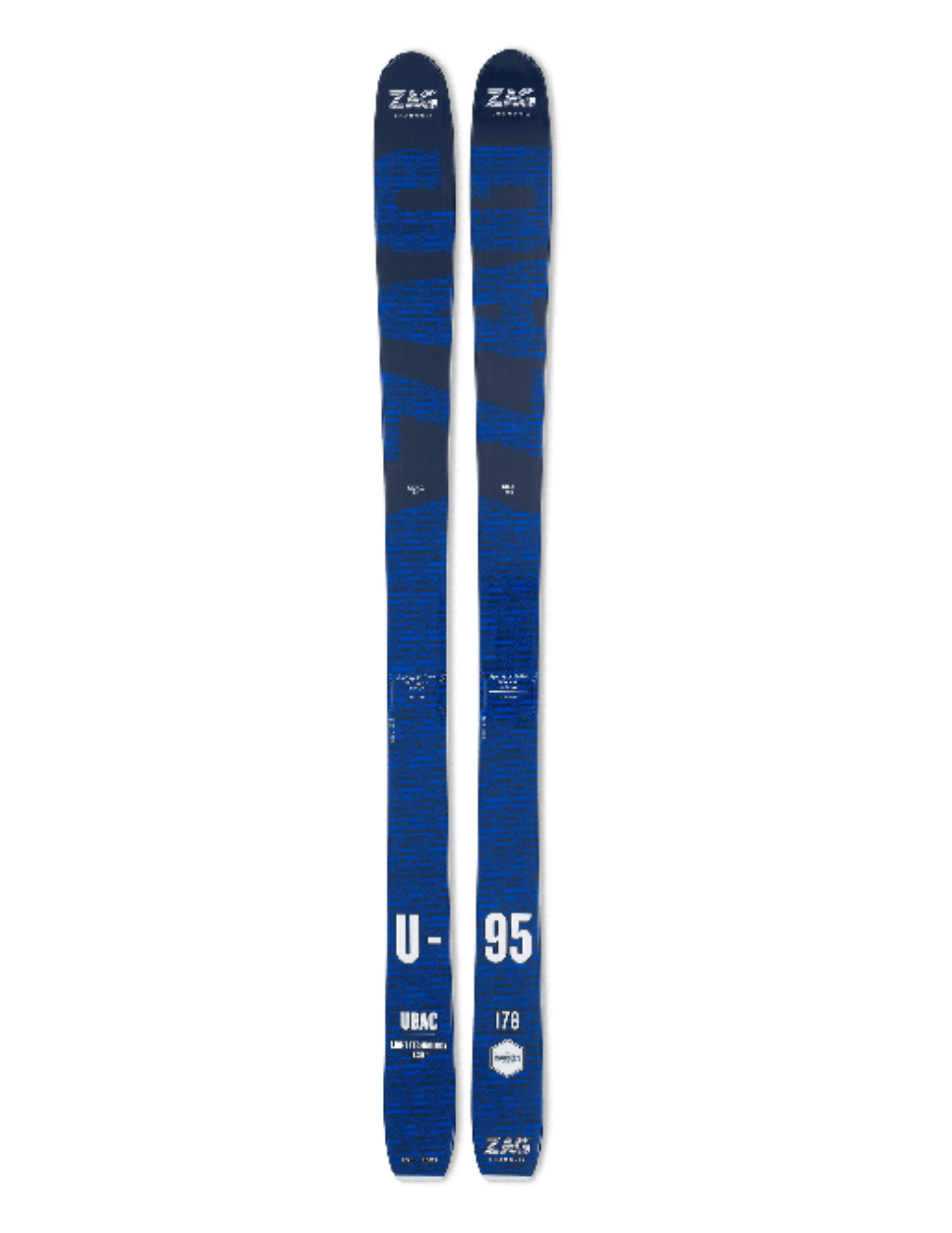 Skis de FreeRando ZAG Ubac 95 pour homme : compromis parfait entre maniabilité, légèreté et robustesse