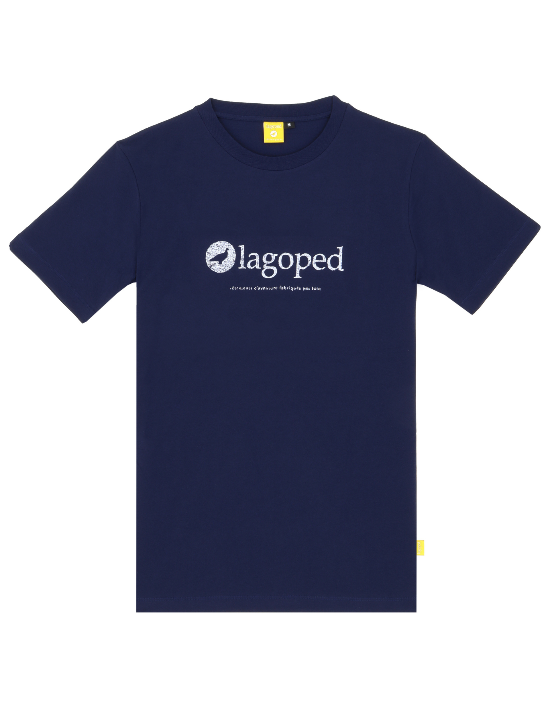 T-Shirt de Rando pour homme Lagoped Teerec à manches courtes Bleu