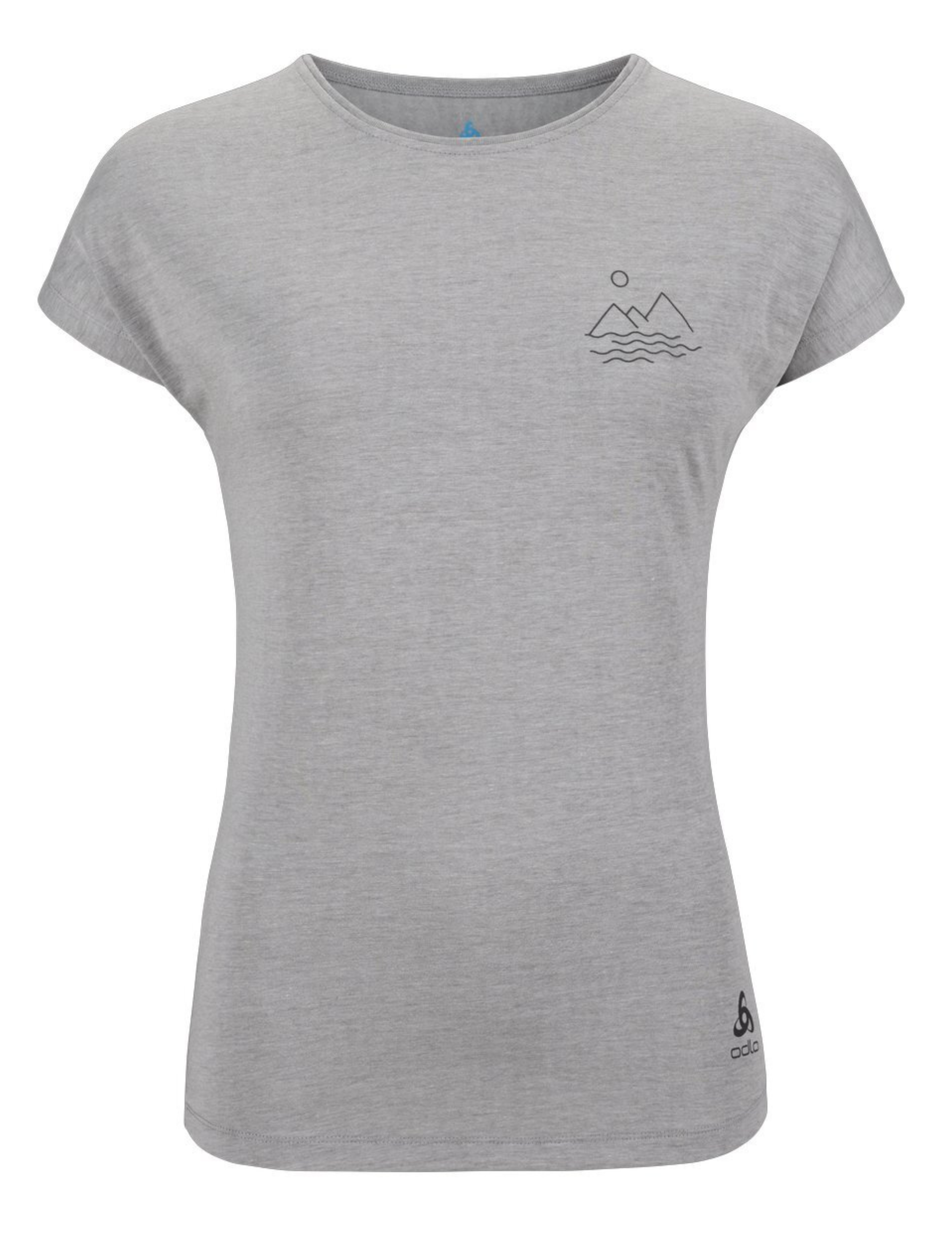 T-Shirt de Rando Odlo Ascent 365 Manches Courtes Femme