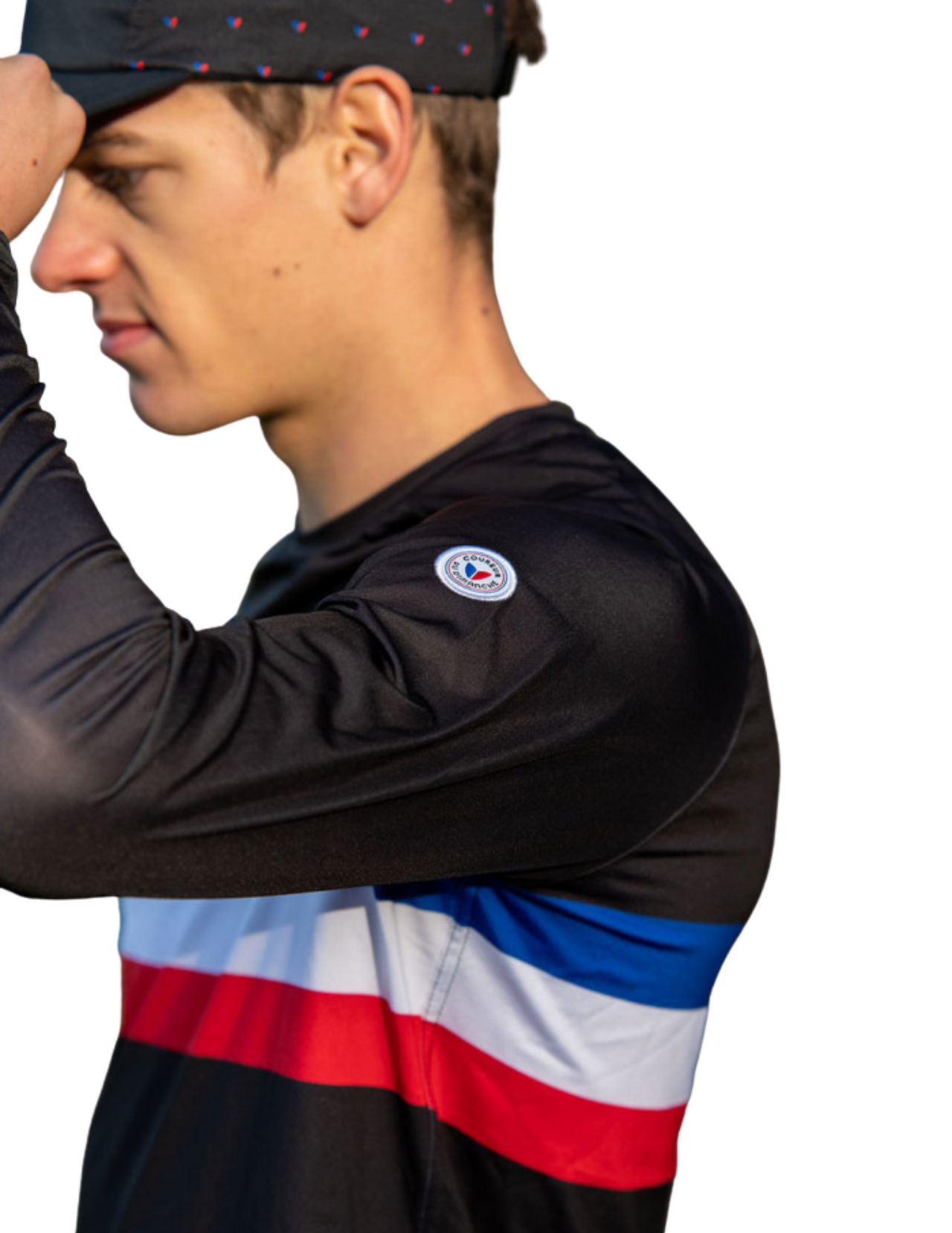 Coureur du Dimanche Le Champion de France Men's Long Sleeve Running T-Shirt