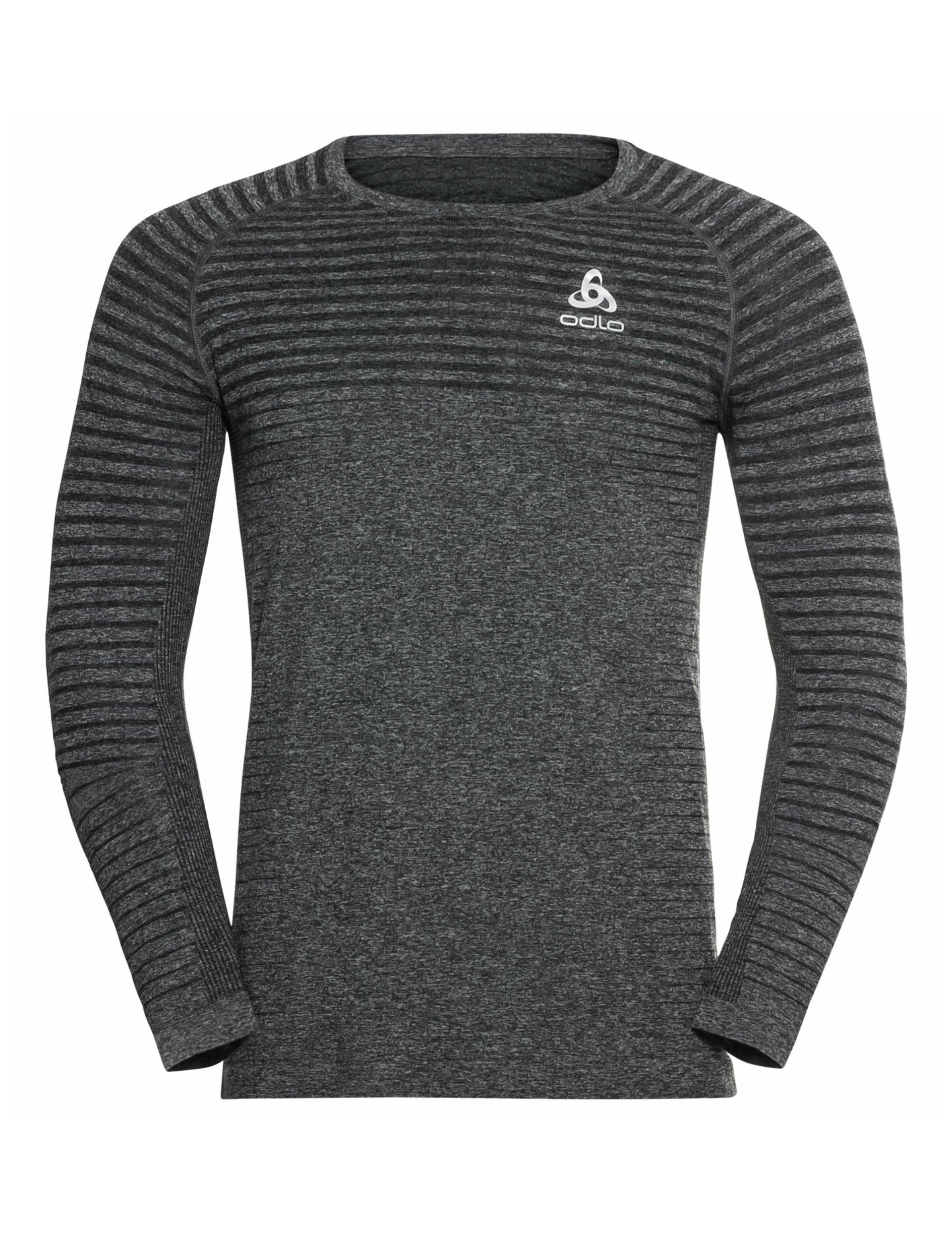 T-Shirt de Running ODLO Essential Seamless à manches longues pour homme : léger et respirant
