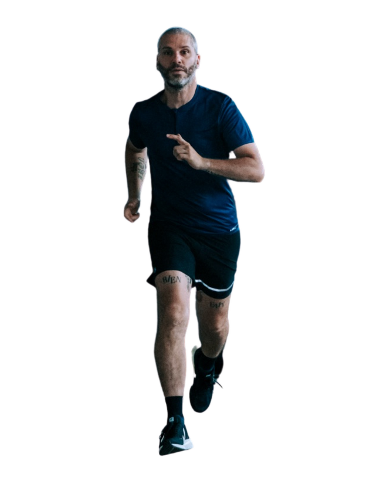 Nosc Wild Zip Men's Short Sleeve Running T-Shirt