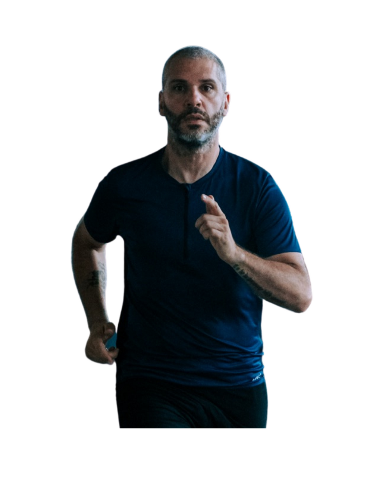 Nosc Wild Zip Men's Short Sleeve Running T-Shirt