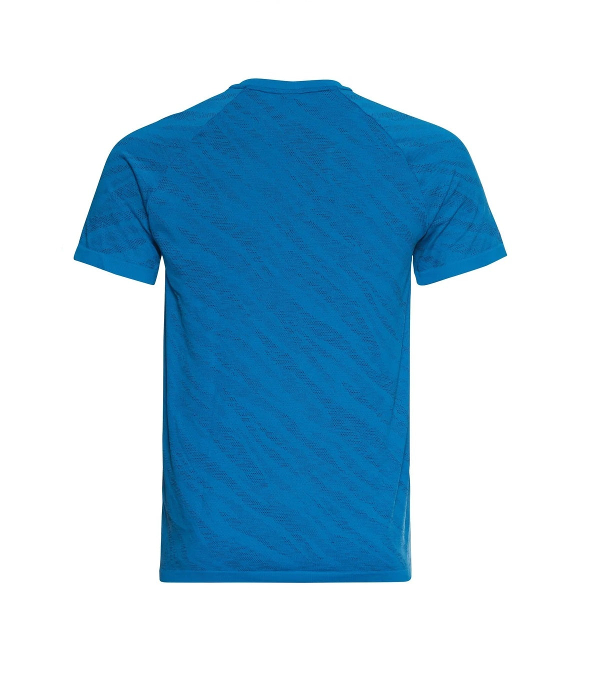 T-Shirt de Running Odlo Blackcomb Light Manches Courtes Homme Bleu, vue de dos