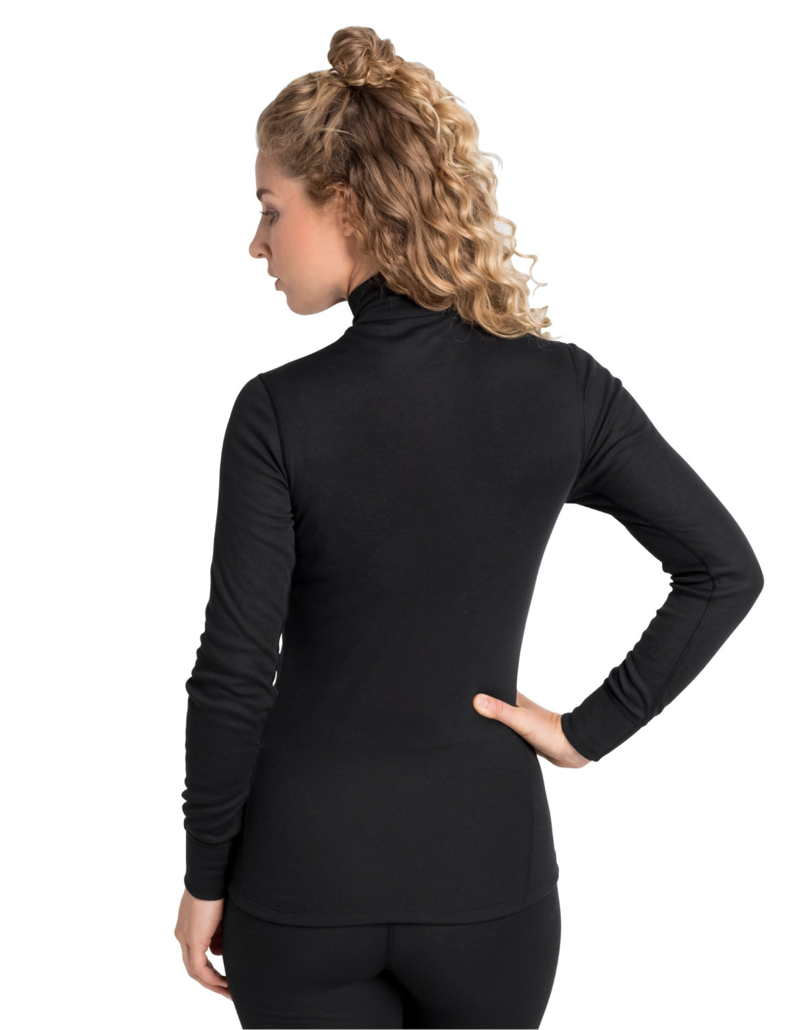 Biancheria intima odlo attivo attivo eco lungo manicotto 1/2 zip women