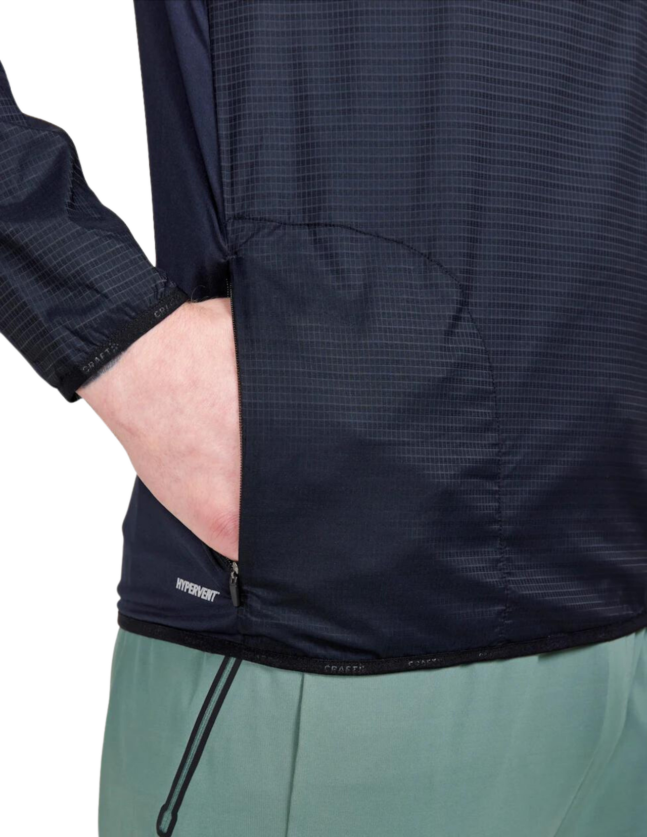 T-Shirt de Running Craft Pro Hypervent Wind Manches Longues Homme