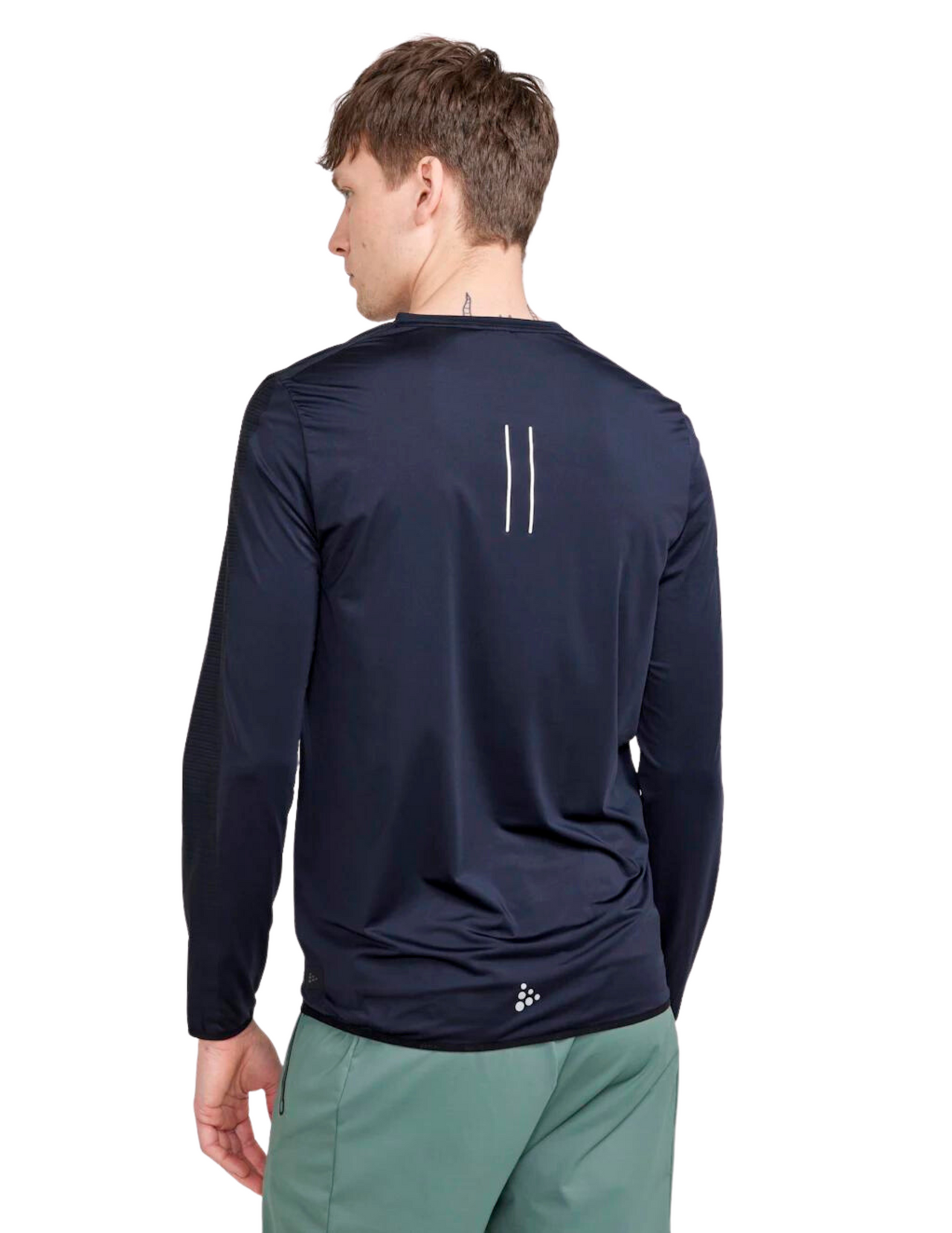 T-Shirt de Running Craft Pro Hypervent Wind Manches Longues Homme