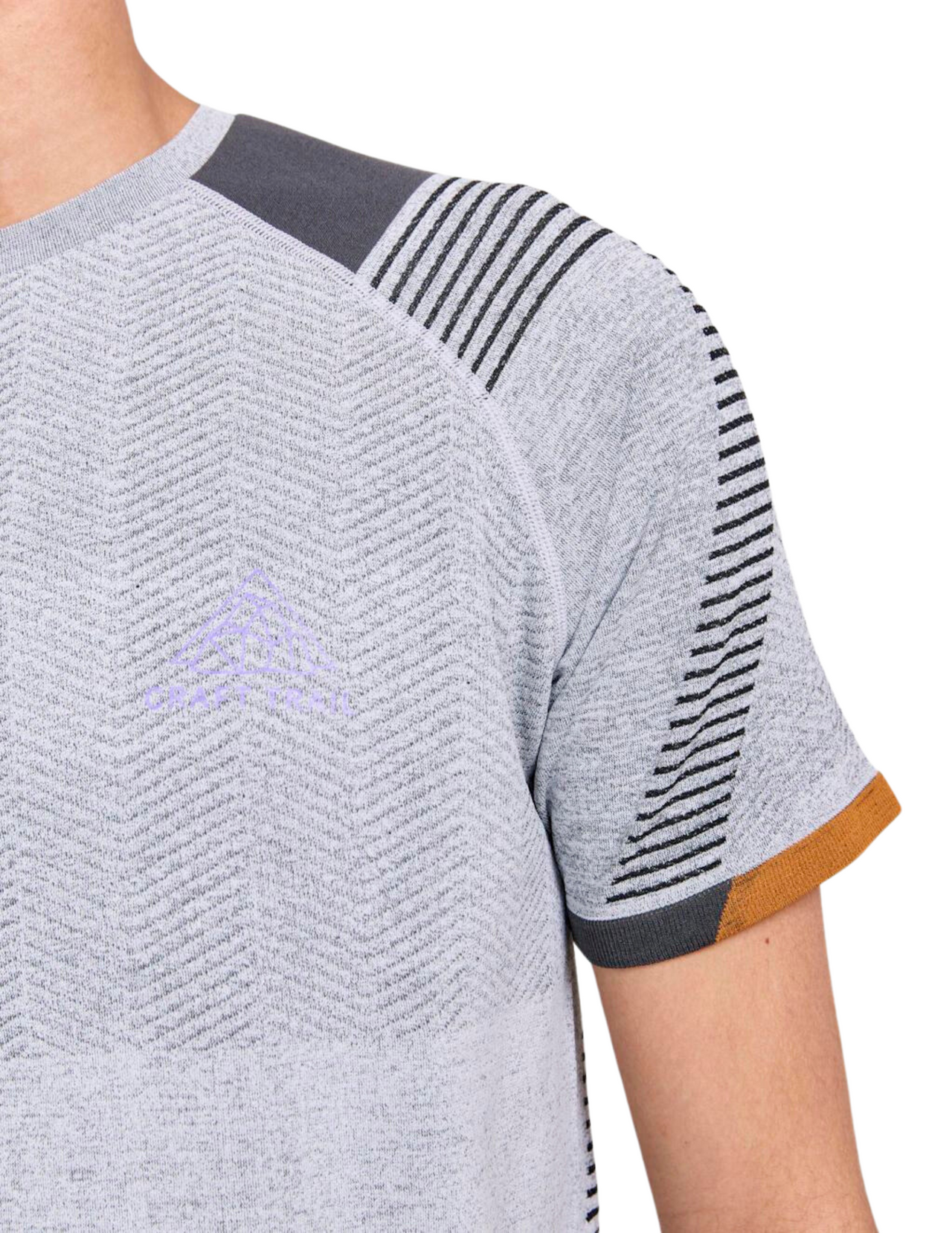 Craft Pro Trail Fuseknit Herren-Lauf-T-Shirt mit kurzen Ärmeln