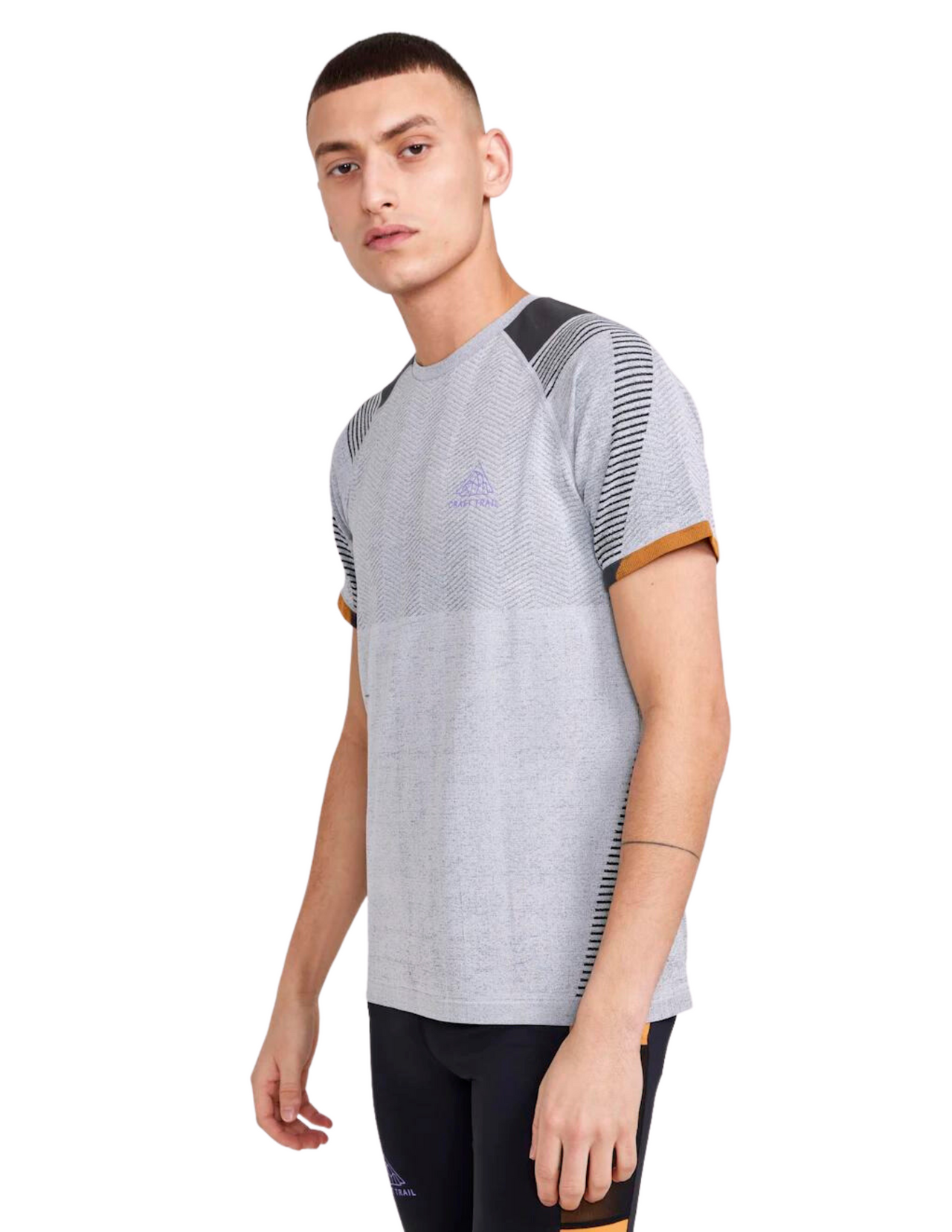 Craft Pro Trail Fuseknit Herren-Lauf-T-Shirt mit kurzen Ärmeln